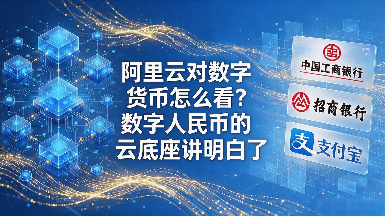 阿里云对数字货币怎么看？数字人民币的云底座讲明白了