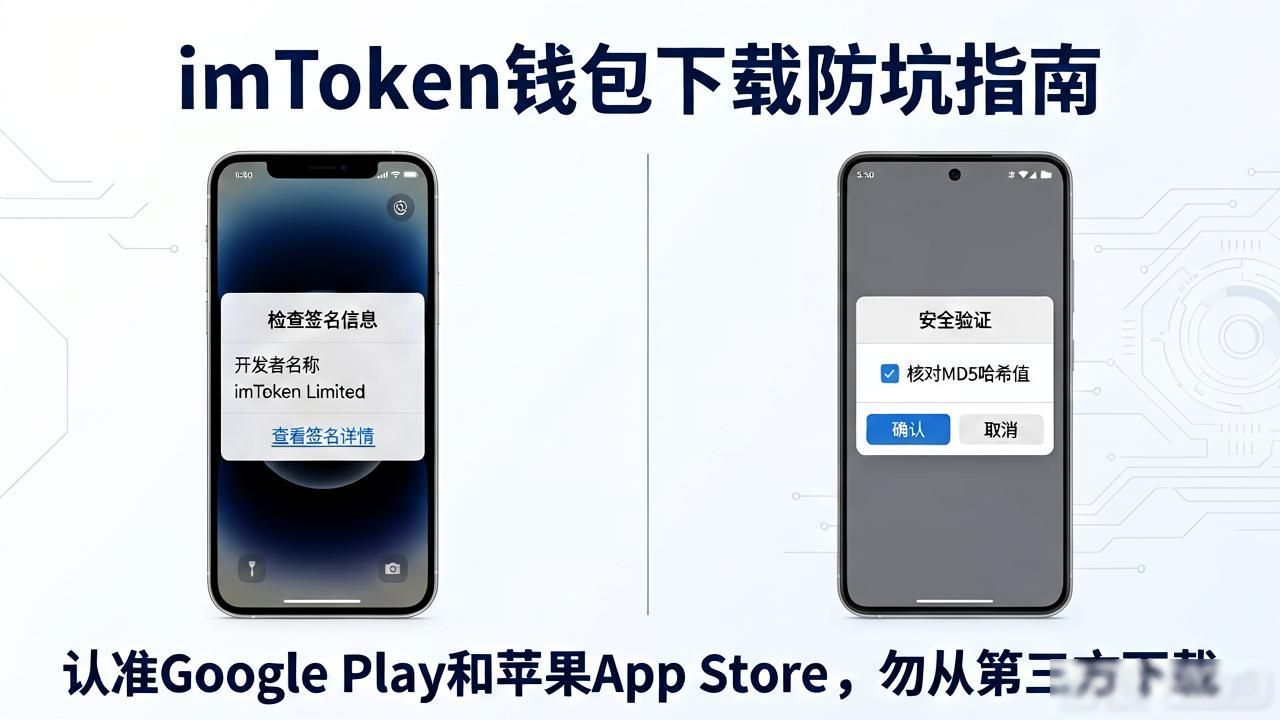 imToken钱包下载防坑指南：三步验证官网正版，守住你的资产
