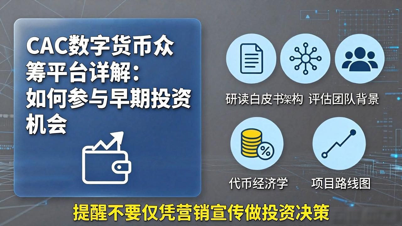 CAC数字货币众筹平台详解：如何参与早期投资机会