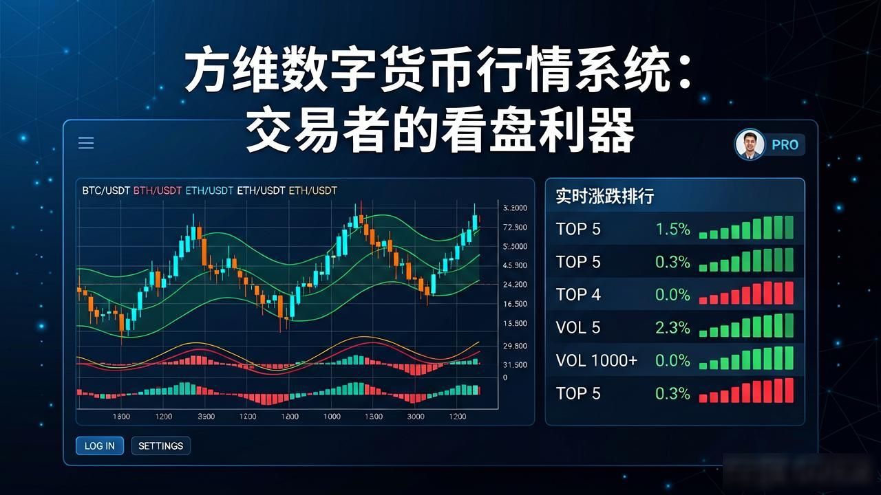 方维数字货币行情系统：交易者的看盘利器