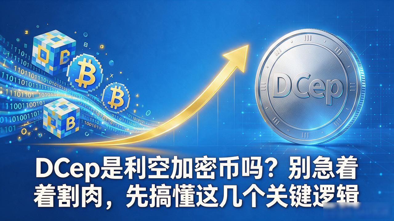DCep是利空加密币吗？别急着割肉，先搞懂这几个关键逻辑