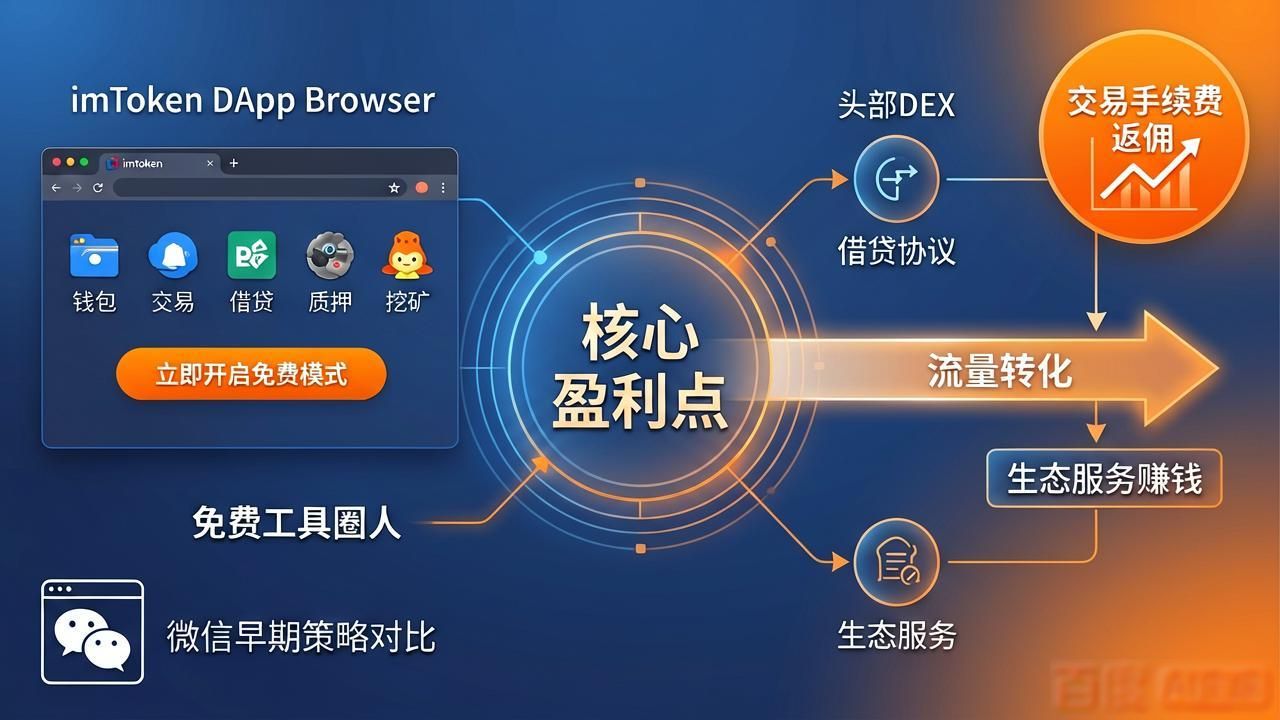 imToken免费版到底靠什么赚钱？产品策略深度拆解