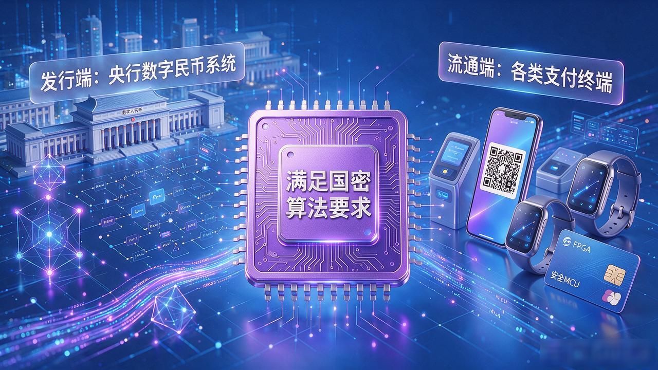 数字人民币放量在即，紫光国微的安全芯片凭什么卡住核心位置