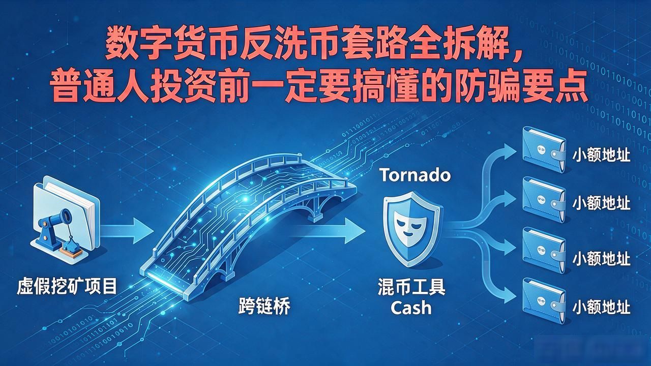 数字货币反洗币套路全拆解，普通人投资前一定要搞懂的防骗要点