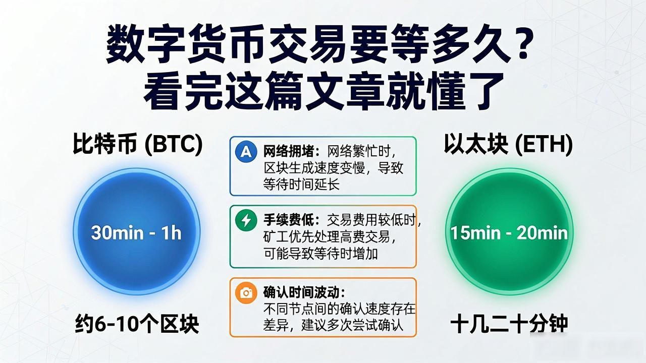 数字货币交易要等多久？看完这篇文章就懂了