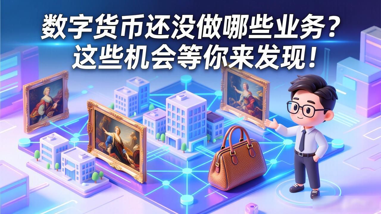 数字货币还没做哪些业务？这些机会等你来发现
