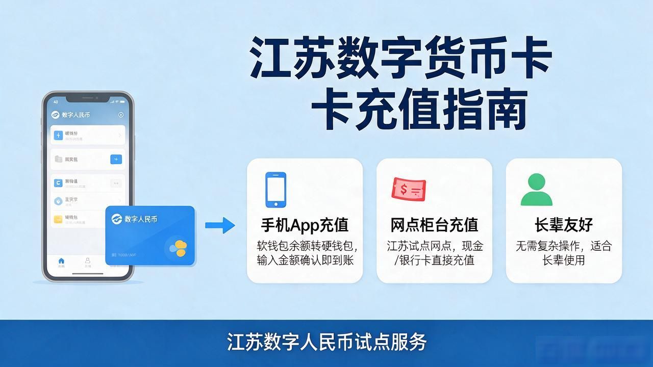 江苏这张数字货币卡到底咋用？激活充值支付转账一篇讲清