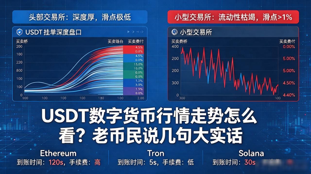 USDT数字货币行情走势怎么看？老币民说几句大实话