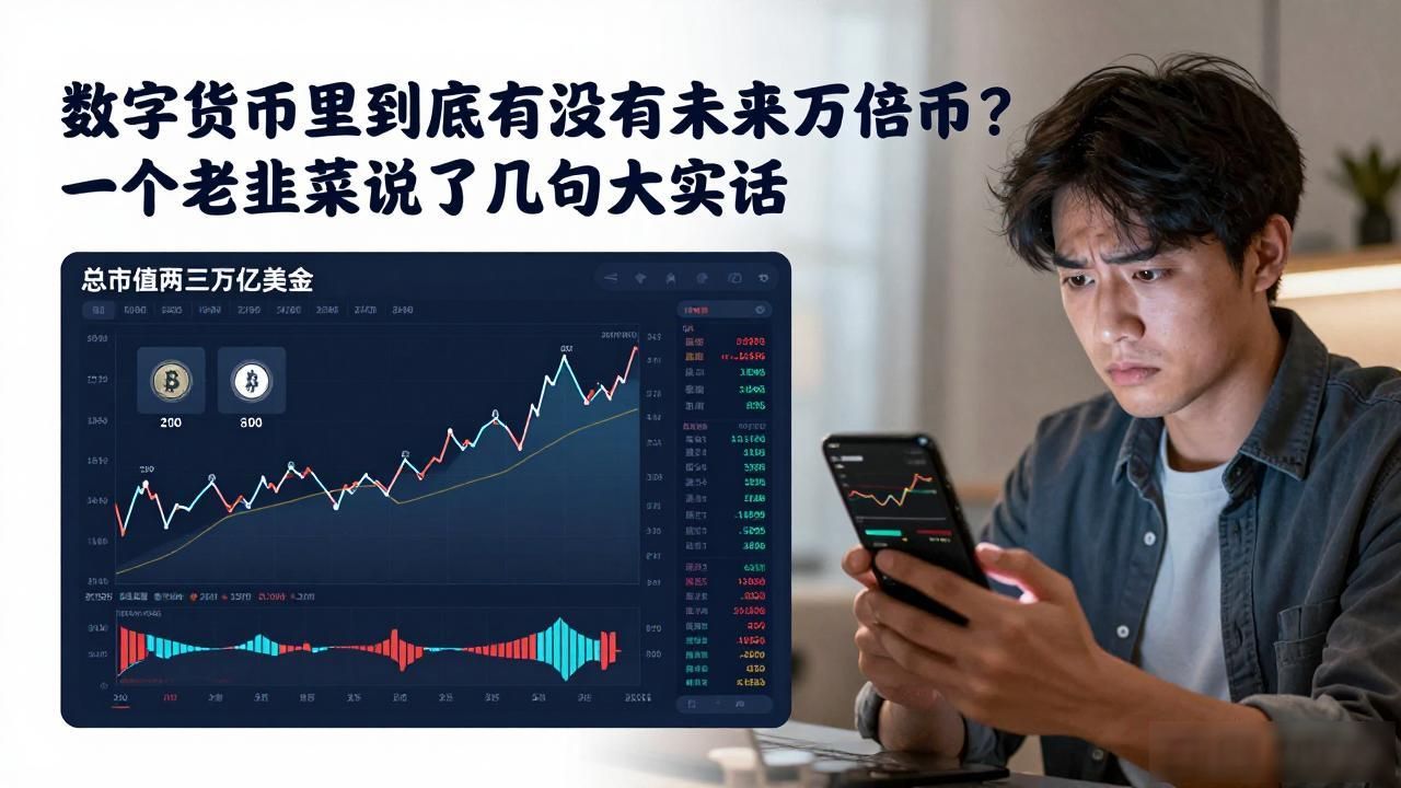 数字货币里到底有没有未来万倍币？一个老韭菜说了几句大实话