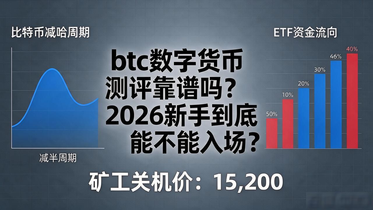btc数字货币测评靠谱吗?2026新手到底能不能入场