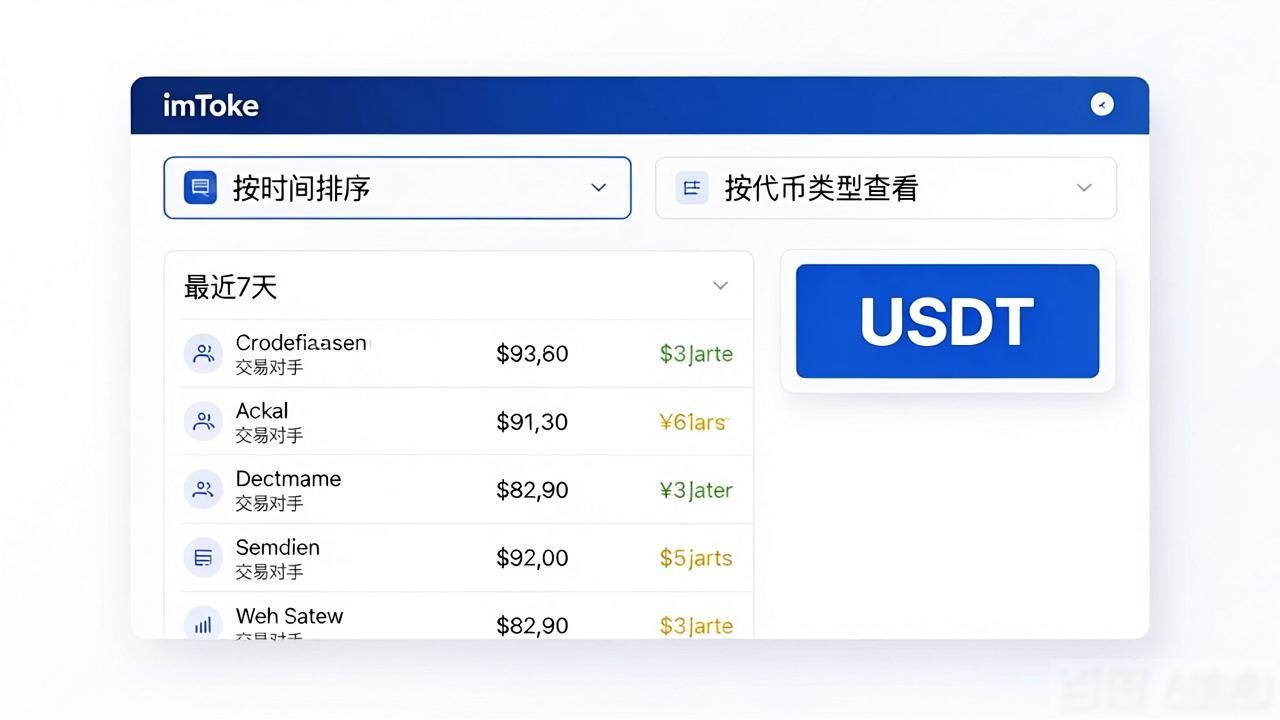 imToken查看交易记录操作指南