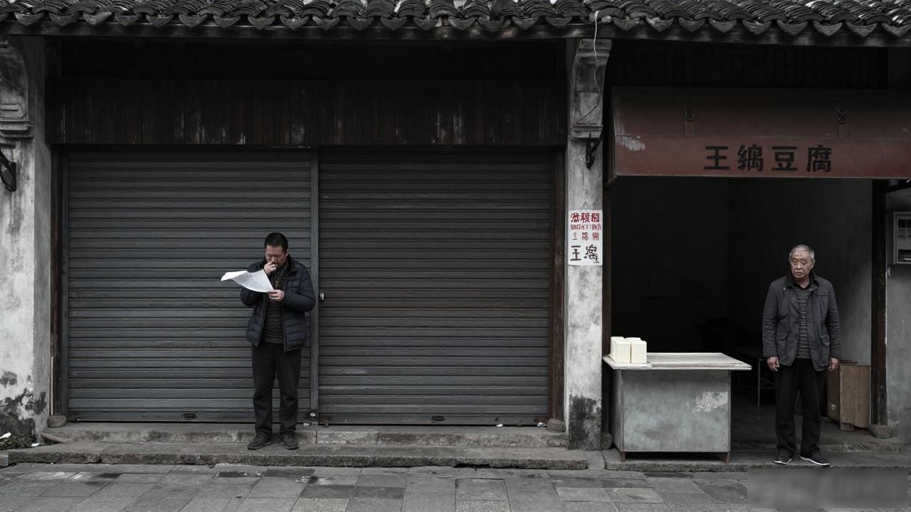 镇上炒数字货币的人多了，老街的铺子怎么就一家接一家关了门