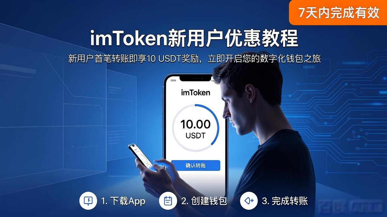 imToken新用户优惠怎么领？官网操作三步到位