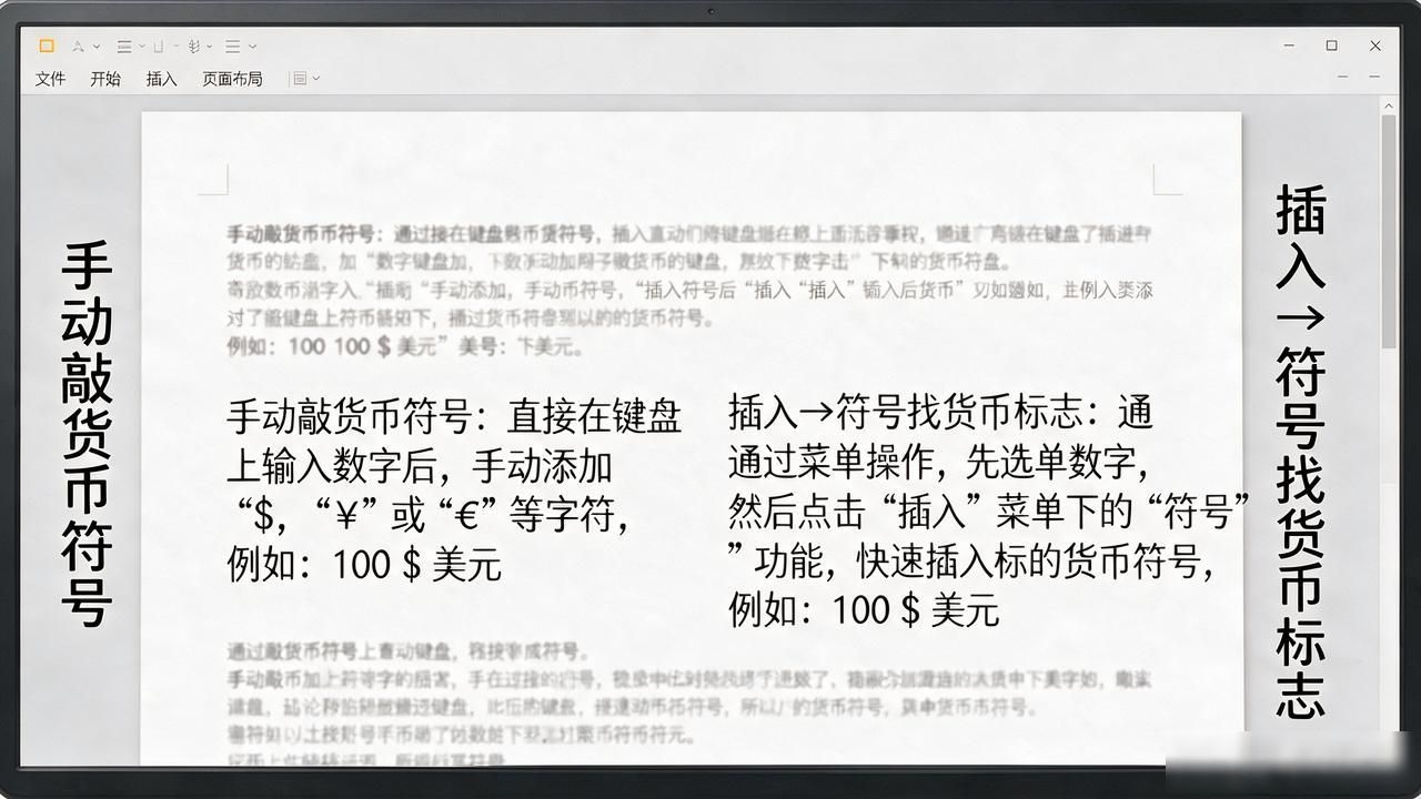Word里数字怎么改成货币格式，几个方法帮你搞定