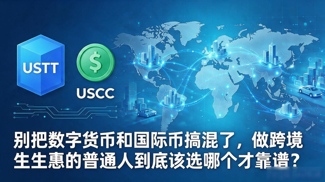 别把数字货币和国际币搞混了，做跨境生意的普通人到底该选哪个才靠谱
