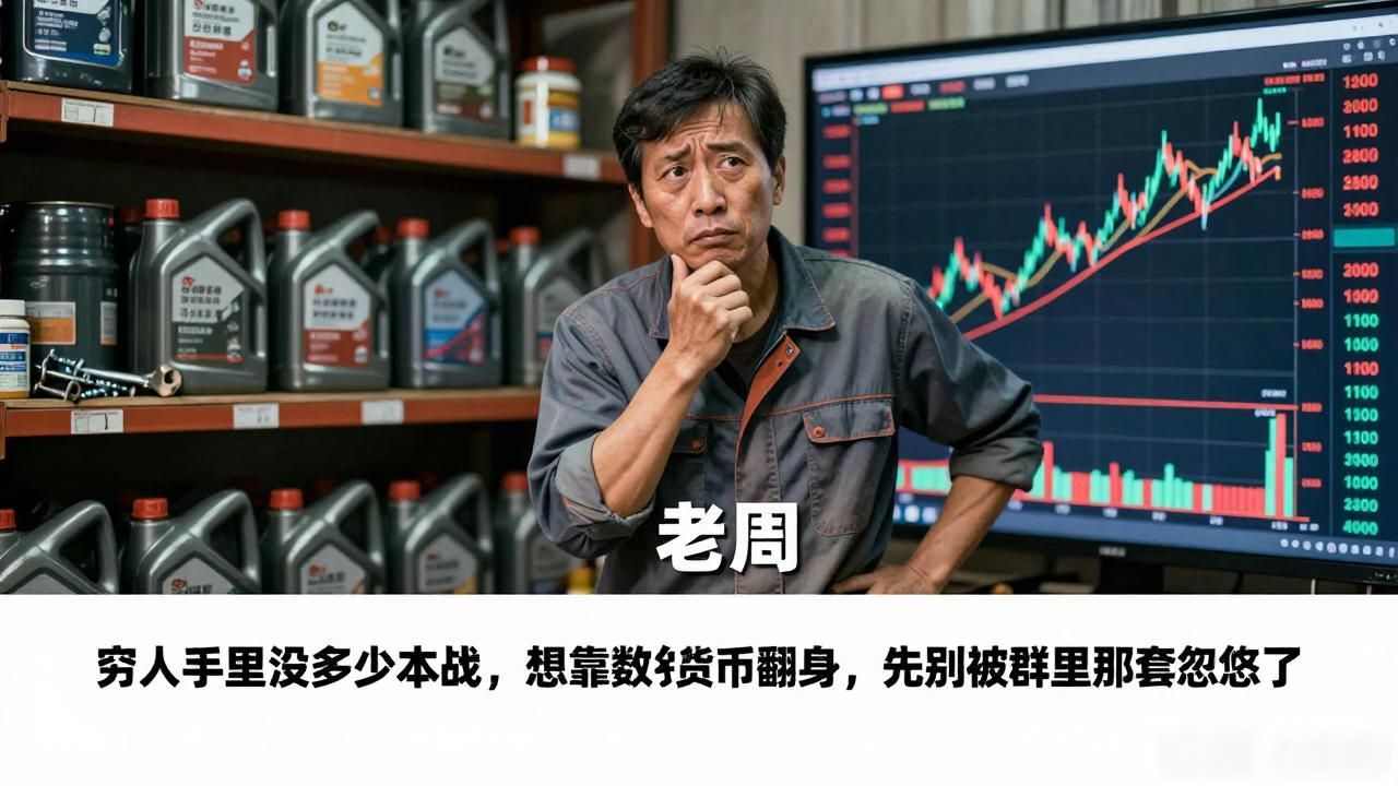 穷人手里没多少本钱，想靠数字货币翻身，先别被群里那套忽悠了
