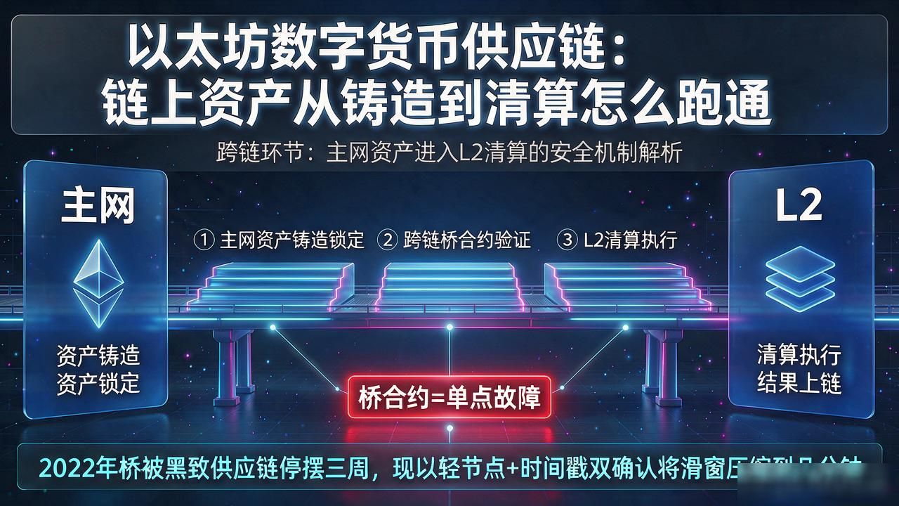 以太坊数字货币供应链：链上资产从铸造到清算怎么跑通
