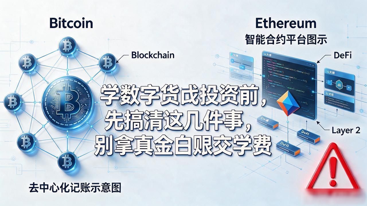 学数字货币投资前，先搞清这几件事，别拿真金白银交学费