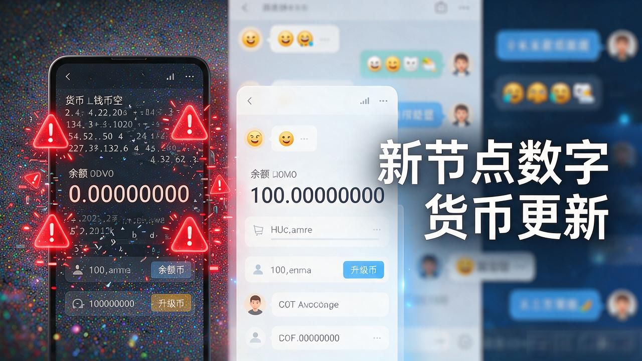 新节点数字货币更新之后，普通人的钱包、收益和出块规则都得重新看