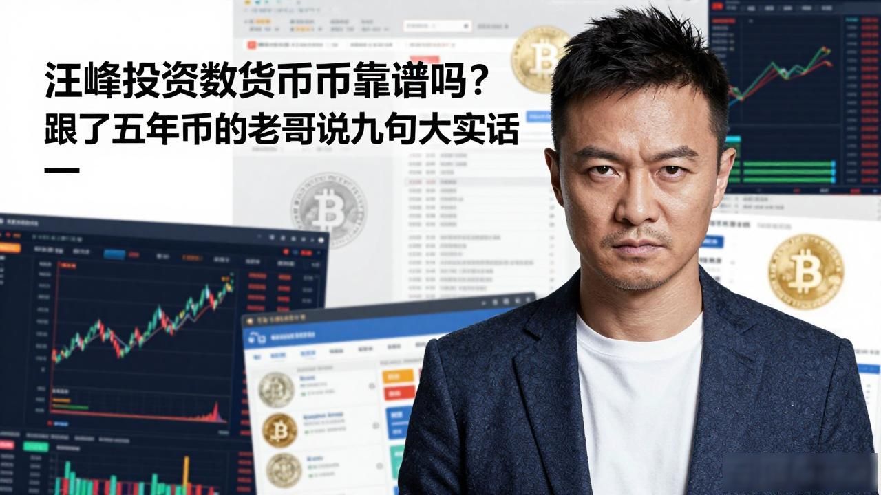 汪峰投资数字货币靠谱吗？跟了五年币的老哥说几句大实话