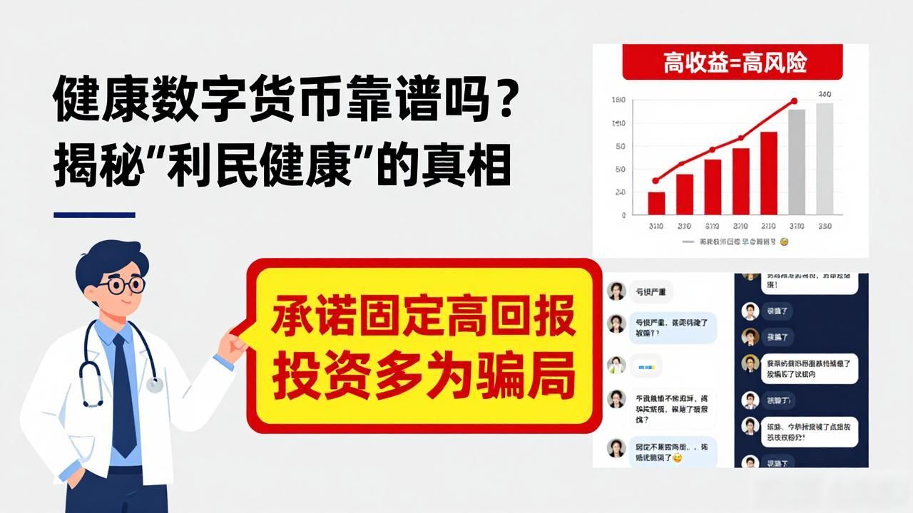 健康数字货币靠谱吗？揭秘"利民健康"的真相