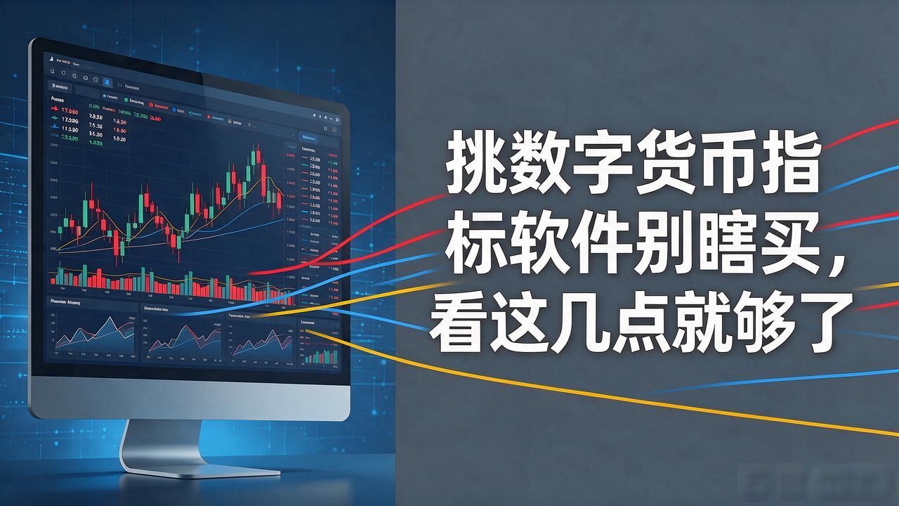 挑数字货币指标软件别瞎买，看这几点就够了