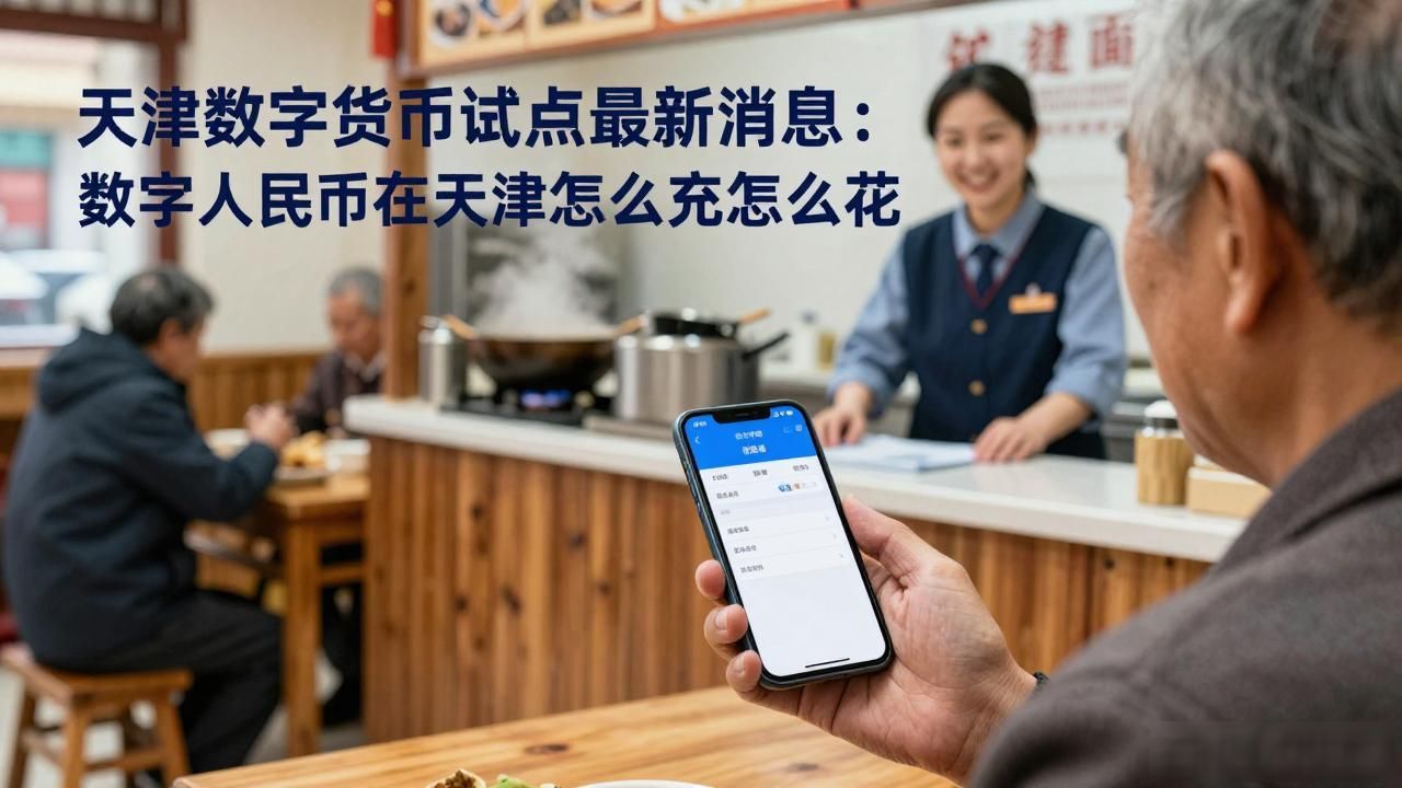天津数字货币试点最新消息：数字人民币在天津怎么充怎么花
