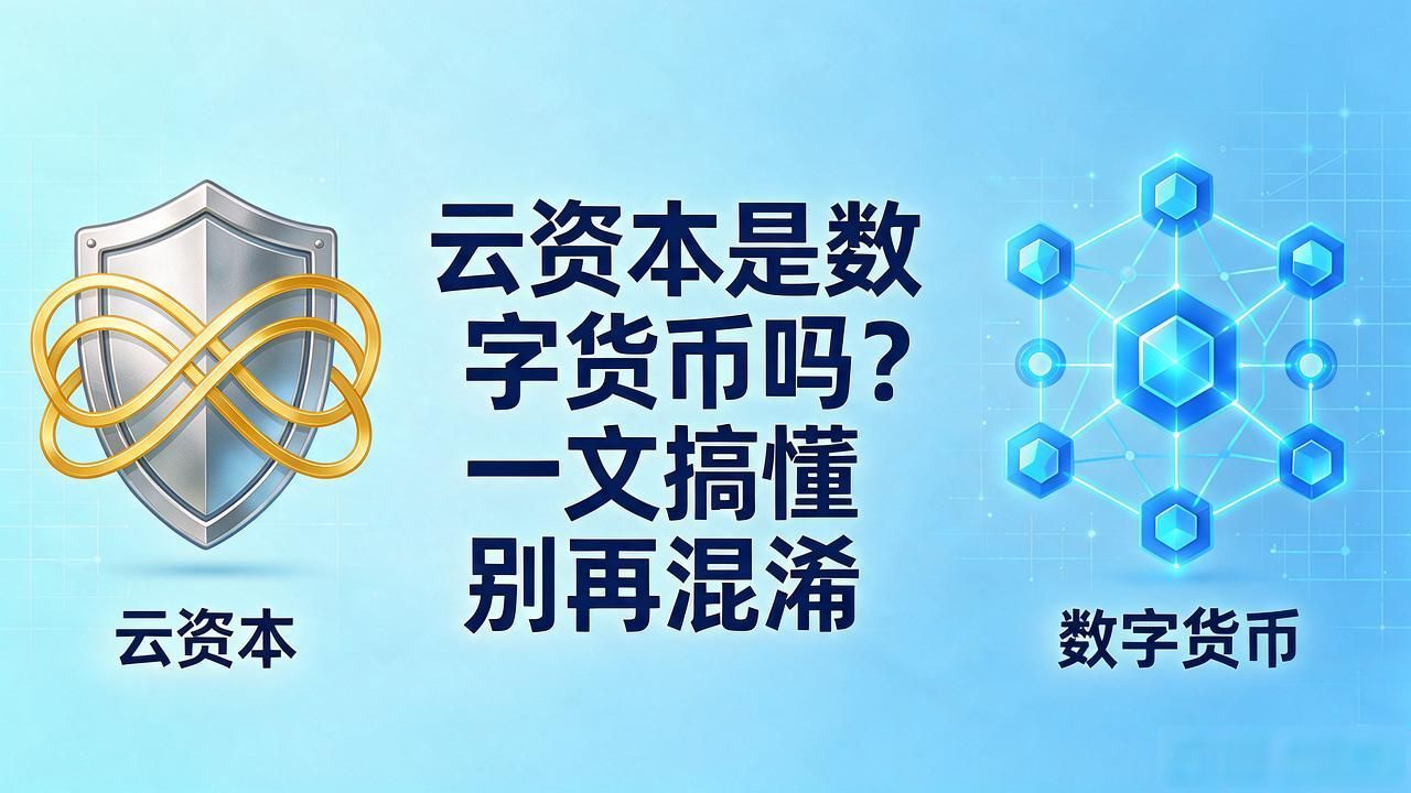 云资本是数字货币吗？一文搞懂别再混淆
