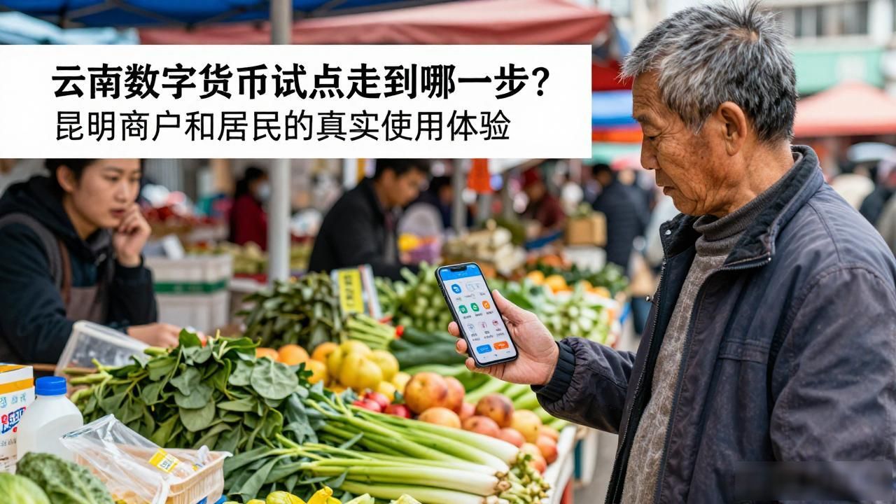 云南数字货币试点走到哪一步？昆明商户和居民的真实使用体验