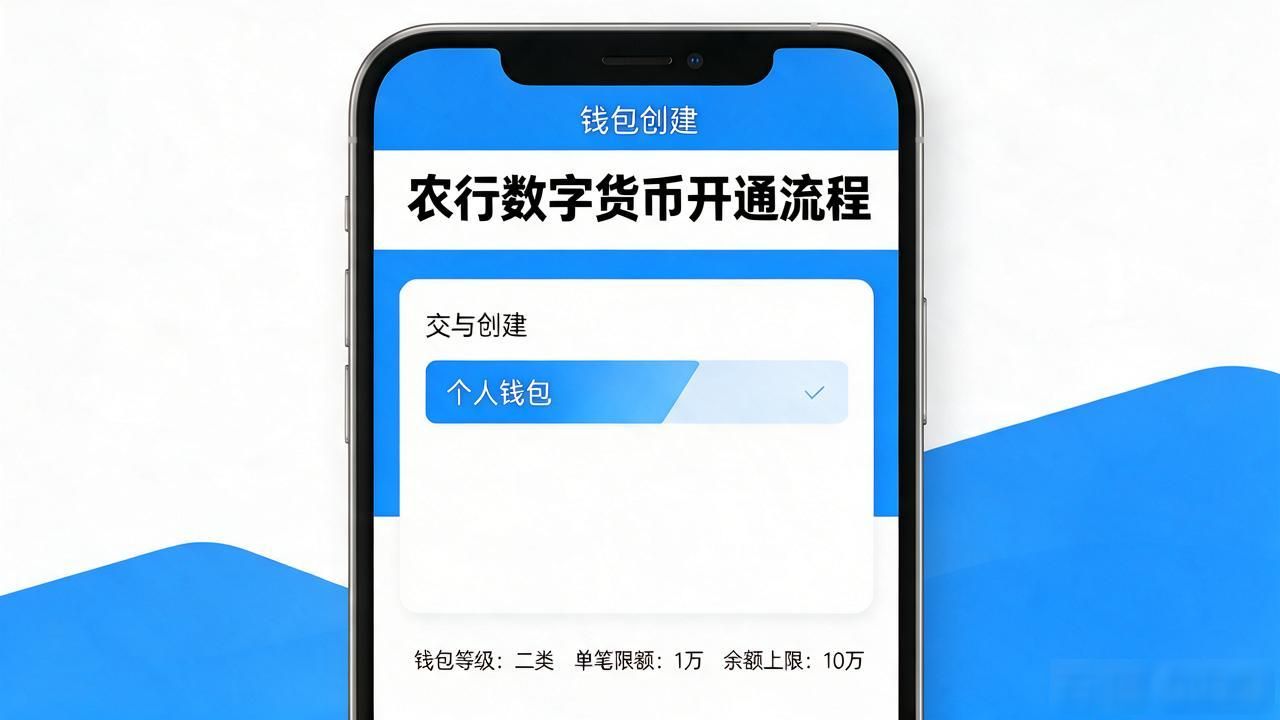 农行数字货币开通流程全指南：手机银行三步操作，一次通过不踩坑